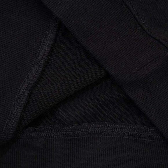 Men's Stussy Black Letter Print Crew Neck Sweatshirt - Picture 4 of 7